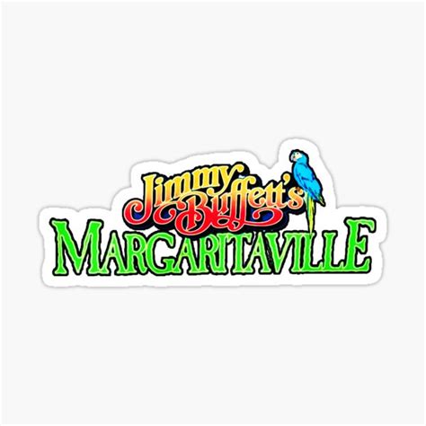 Jimmy Buffett Margaritaville Stickers | Redbubble