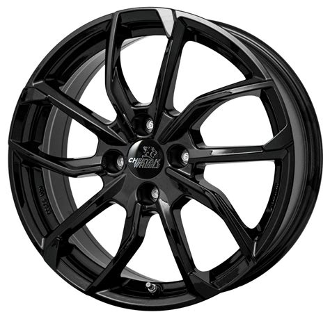 Cheetah Wheels Cv05 Black Shiny 8x19 Et45 Lk5112 Ml571 Felge