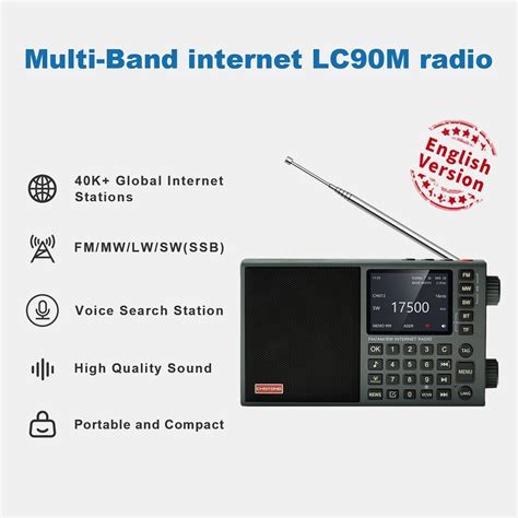 Choyong Lc Mini Radio Multibanda Inteligente Internet Radio Port Til