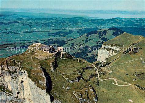 AK Ansichtskarte Hoher Kasten Blick Auf Kamor Faehnern Gais Und Den