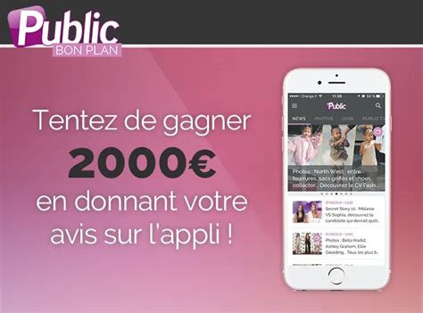 Jeu Concours Tentez De Gagner 2000 Euros Public Fr