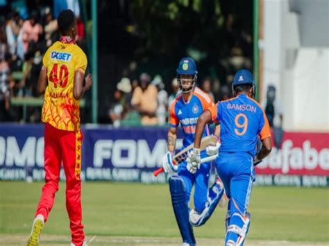 India Vs Zimbabwe 5th T20i Highlights भारत ने जिम्बाब्वे को 5वें मैच