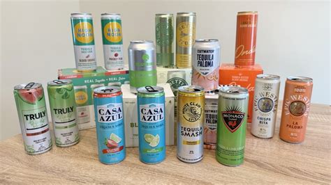 Canned Tequila Cocktail Drinks, Ranked Worst To Best