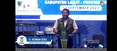 Insan Olahraga Se Sumsel Berkompetisi Di Ajang Porprov Xiv Dan