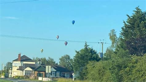 Man Dies After Hot Air Balloon Catches Fire And Plummets To Ground In Worcestershire Flipboard