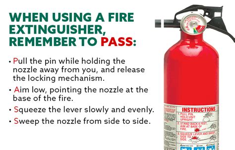 What is the proper way to use a fire extinguisher? | Safety+Health