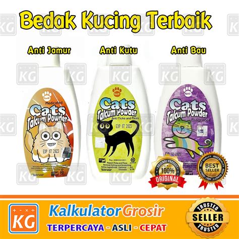 Jual Bedak Kucing Anti Kutu Tick Fleas Medicated RAID ALL