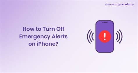 How To Turn Off Emergency Alerts On Iphone A Step By Step Guide