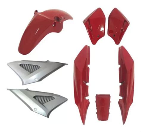 Carenagem Cbx 250 Twister Vermelho 2008 Kit Completo Parcelamento Sem