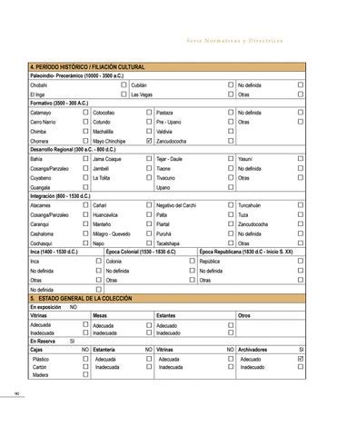 Instructivo Para Fichas De Registro E Inventario De Bienes