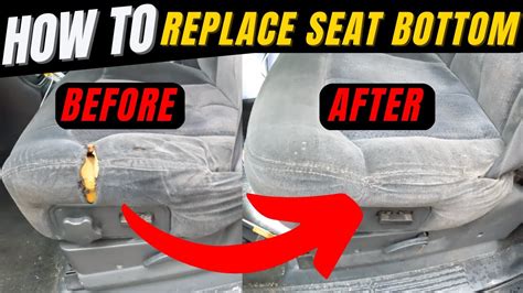 How To Replace Seat Bottom On A Budget 99 06 Chevrolet Silverado Gmc