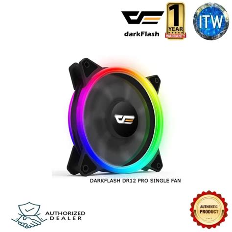 DarkFlash DR12 PRO RGB Single Fan Lazada PH