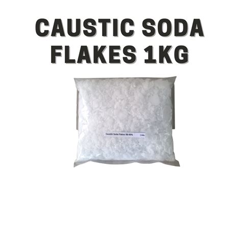 ♞lye Caustic Soda Flakes Sodium Hydroxide For Soap Making Drain