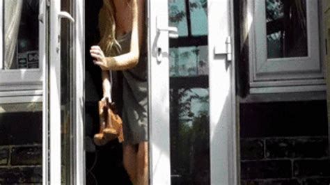 Samantha Alexandra Locked Out NAKED STRIP EM NAKED Clips4sale