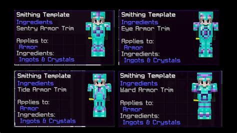 Smithing Template Tooltip Minecraft Texture Pack