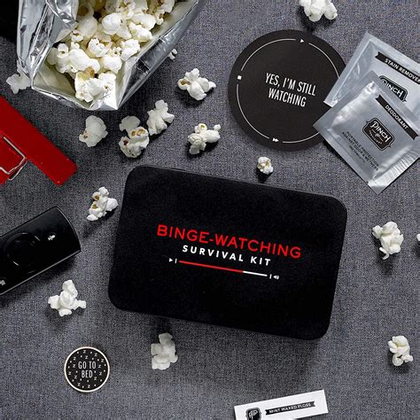 Binge-Watching Survival Kit for Friends & Family | 18 Essential Items