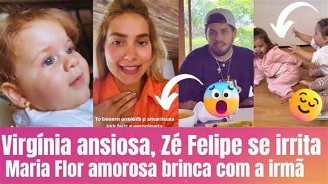 Virg Nia Fonseca Ansiosa Z Felipe Se Irrita Maria Alice E Maria