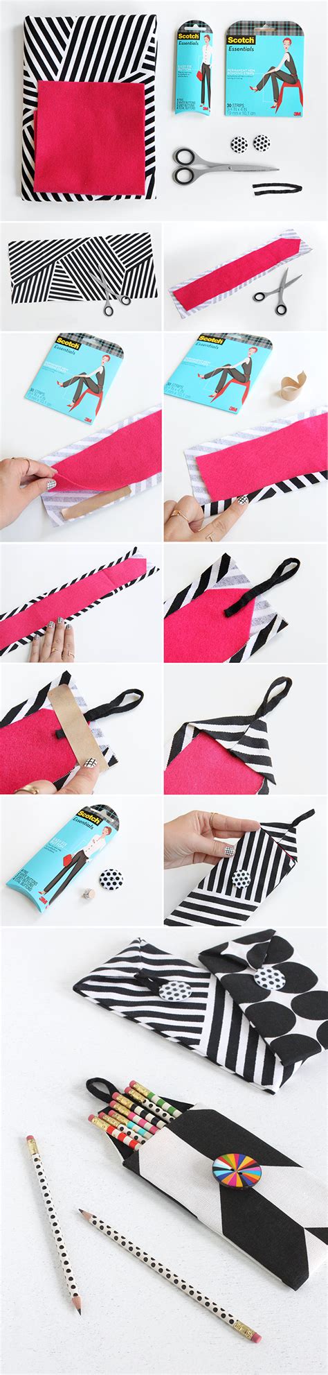 Diy Pencil Case No Sew