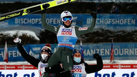 Kamil Stoch Ganha A Etapa De Bischofshofen Da Copa Do Mundo De Salto