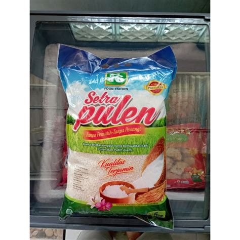 Jual Beras Premium FS Setra Pulen 5kg Shopee Indonesia