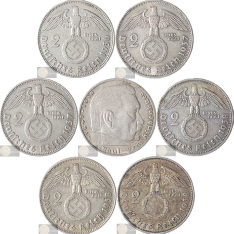 Germany Drittes Reich Lot Van Verschillende Reichsmark T M