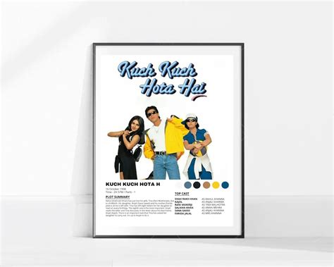 Kuch Kuch Hota Hai Poster / KKHH Bollywood Poster / Movie - Etsy