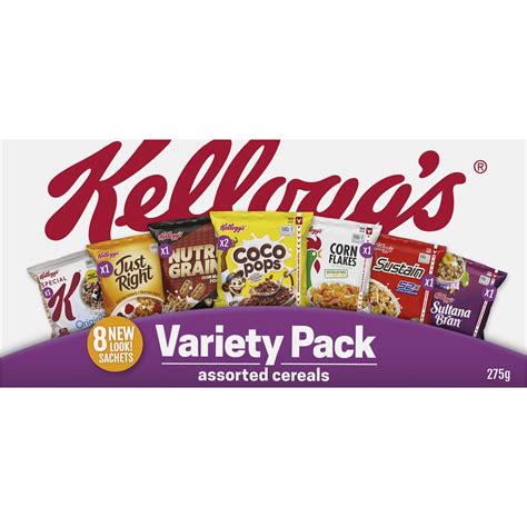 Kelloggs Variety Pack Cereals 8x25g Woolworths