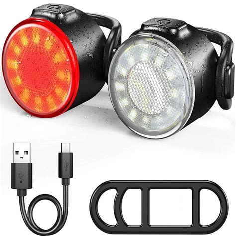 Buy Bicycle Rear Light Usb Rechargeable Waterproof Bike Light Led