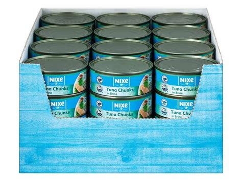 Lidl Nixe Tuna Chunks In Brine 48 X 160g £1699 Lidl Hotukdeals