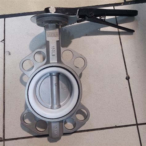 Jual Butterfly Valve Stainless Steel 304 Size 6 Inch Lever Di Lapak Cipta Jaya Teknik Bukalapak