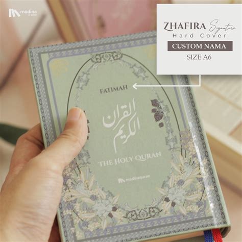 Jual Al Quran Wanita Zhafira Signature Terjemah Ukuran A6 Hard Cover