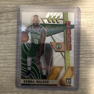 Panini Optic Express Lane Insert Kemba Walker Boston