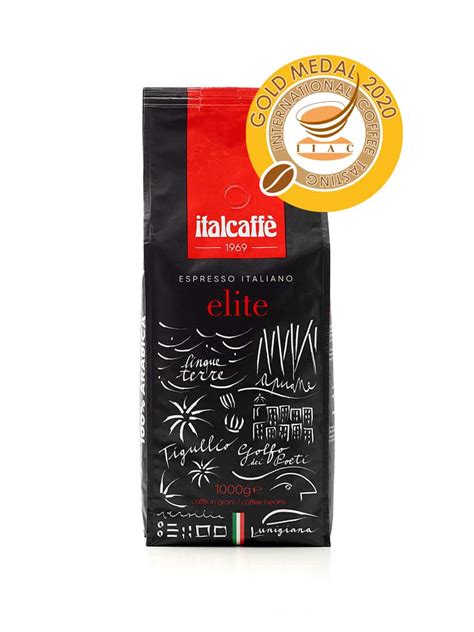 Caffè in grani Elite 100 Arabica 1kg Italcaffè Espresso Bar