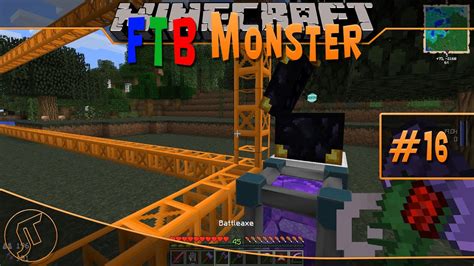 Minecraft Ftb Monster New Quarry Youtube