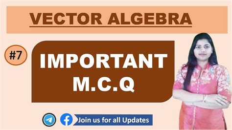 9 Master Cadre Math MCQ On VECTOR Algebra And 3D YouTube