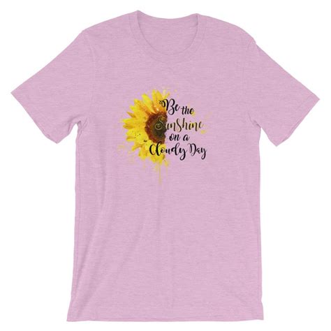 Sunflower Shirts For Women Sunflower Shirts Sunflower Tee Etsy