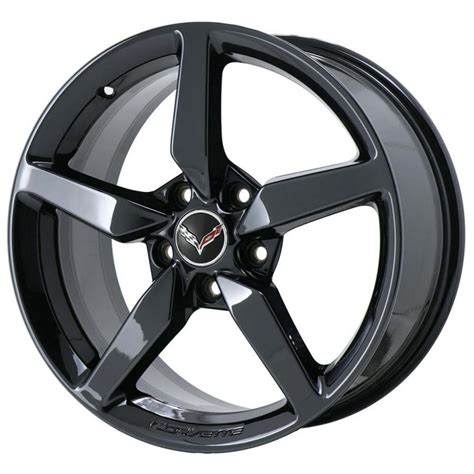 GM C7 Corvette Stingray Gloss Black Wheel Set