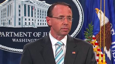 Deputy Ag Rod Rosenstein Resigns Mrctv