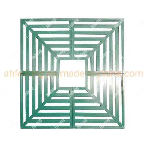 Promotion Resin Composite Plastic BMC SMC FRP Square Tree Grate