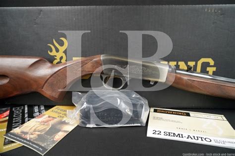 Browning Sa22 Sa 22 Grade Ii 22 Lr 19 38″ Takedown Semi Auto Rifle