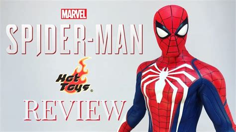 Hot Toys 1 6 Video Game Masterpiece PS4 Spider Man Advanced Suit Spider Man Action Figure Review