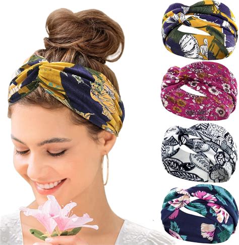 Kavya Bandeau Cheveux Femme Headband Cheveux Femme Elastique Bandeau