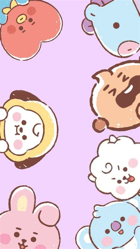 Pin De Jc 🌸 En Bt21 Lockscreen Fondos Lindos Para Whatsapp Ideas De Fondos De Pantalla