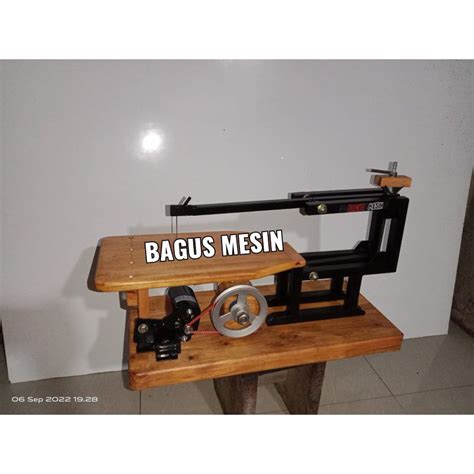 Jual Scroll Saw Mesin Gergaji Kayu Mesin Ukir Kayu Dan Akrilik Shopee