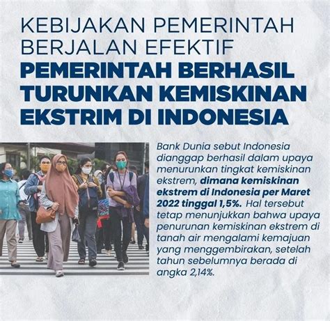 Kebijakan Pemerintah Berjalan Efektif Pemerintah Berhasil Turunkan