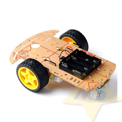 Kit Chassi 2wd Smart Robo Para Arduino