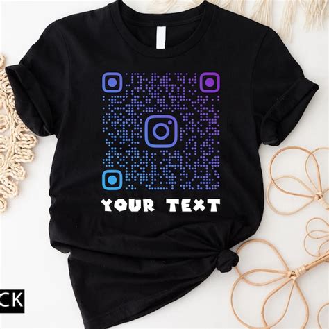 Qr Code Shirt Etsy