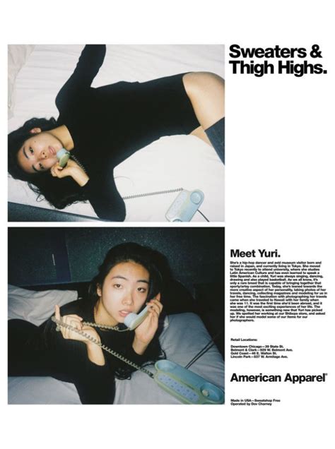 American Apperal Meet Ad American Apparel Ad American Apparel American