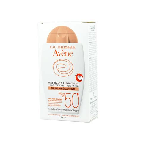 Avene Eau Thermale Mineral Fluid Spf50 Tinted 40ml