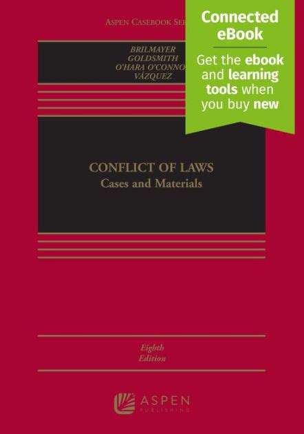 Conflict Of Laws Cases And Materials Connected Ebook Edition 8 By